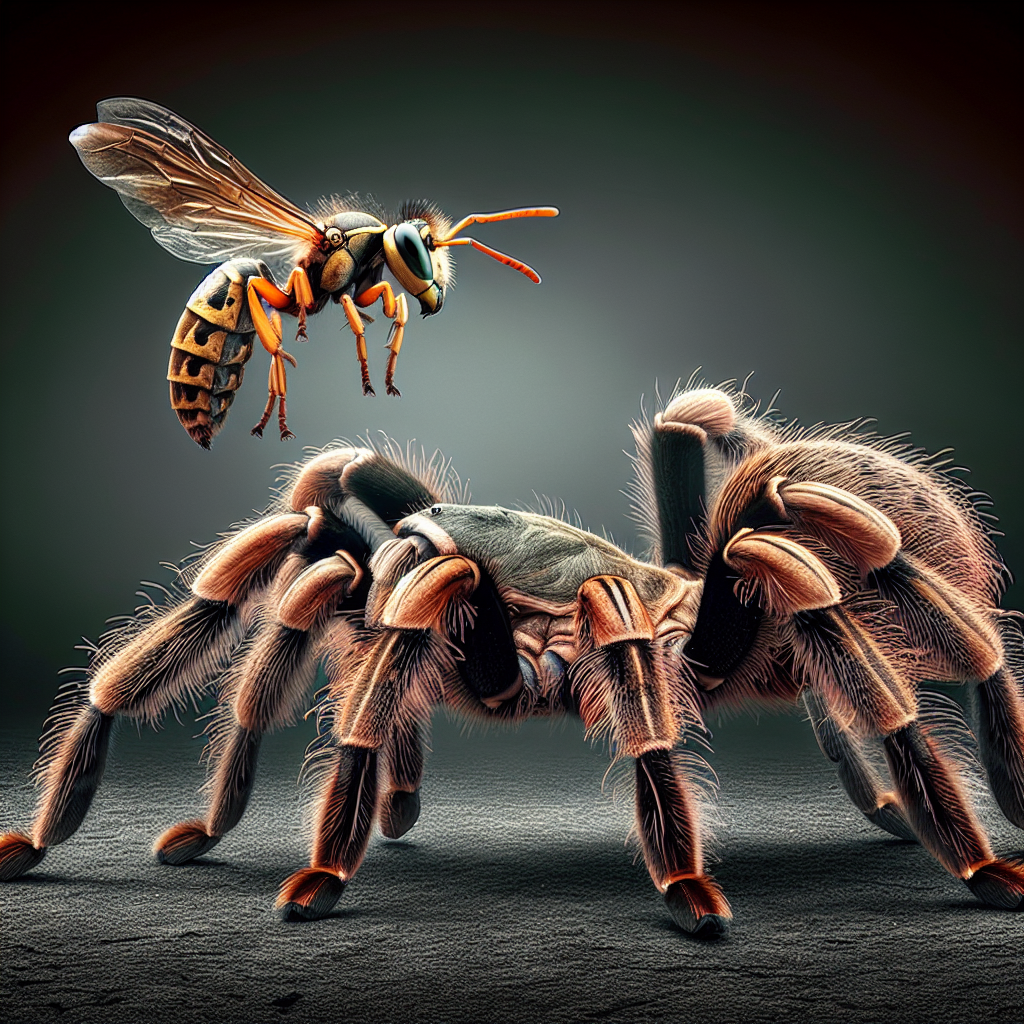Are There Specific Spider Wasp Species That Target Tarantulas For Their Larvae?