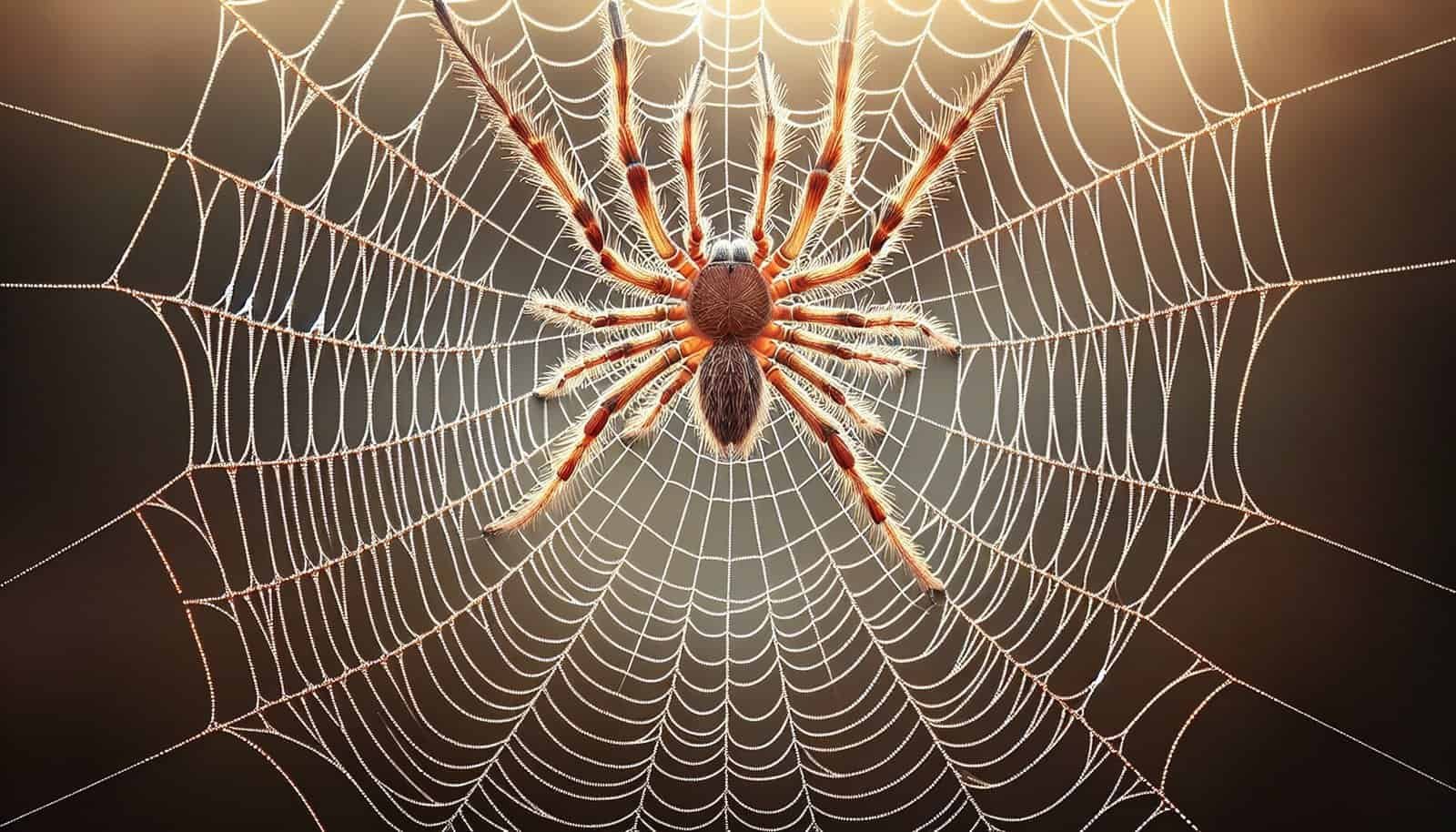 Can You Discuss The Unique Web-building Techniques Of The Triangle-weaving Tarantula?