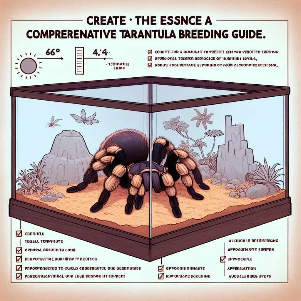 How Do I Create A Suitable Breeding Environment For My Tarantulas?