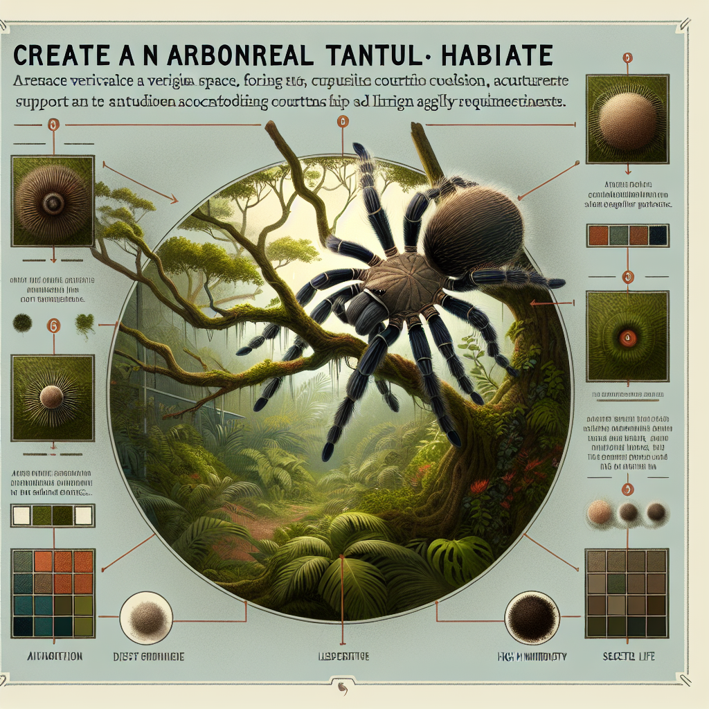 How Do I Create A Suitable Mating Environment For Arboreal Tarantulas?