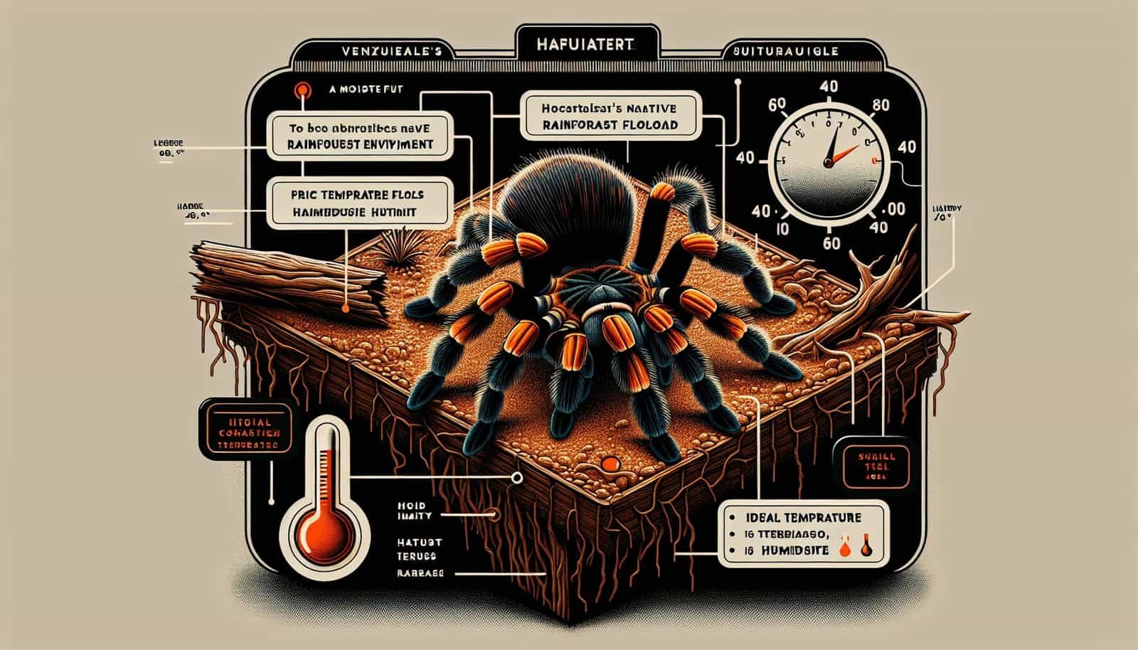 How Do You Create A Bioactive Setup For The Charismatic Venezuelan Suntiger Tarantula?