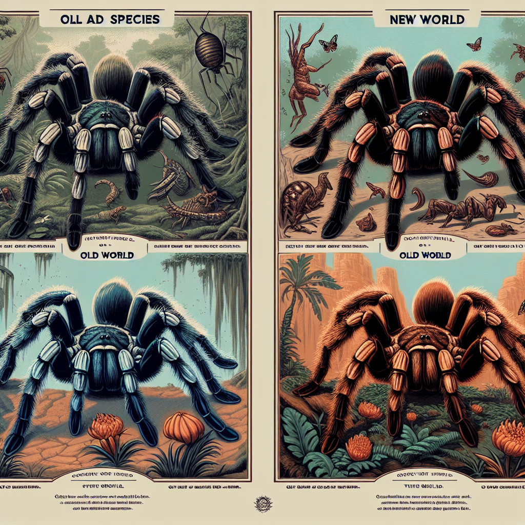 How Do You Differentiate Between Old World And New World Tarantula Species?