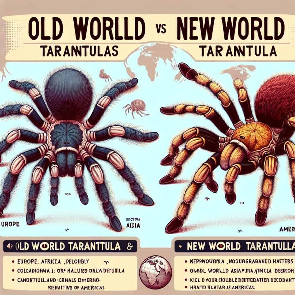 How Do You Differentiate Between Old World And New World Tarantula Species?