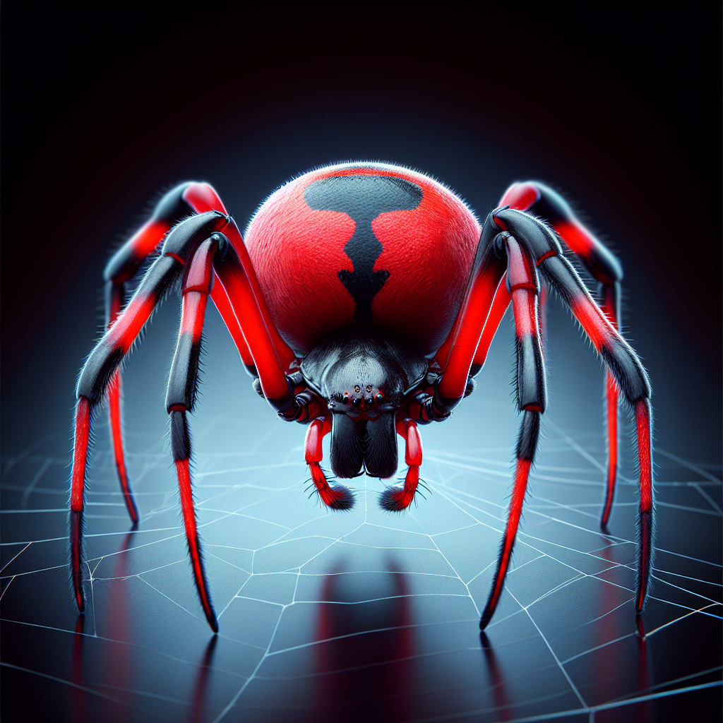 How Do You Handle And Care For The Elusive And Venomous Red Widow Spider?