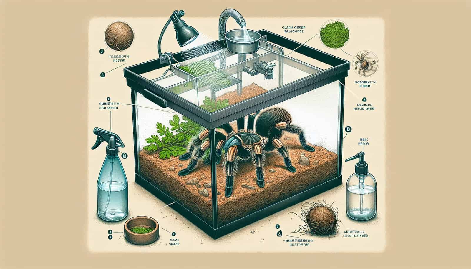 How Do You Provide Proper Humidity For The Malaysian Earth Tiger Tarantula?