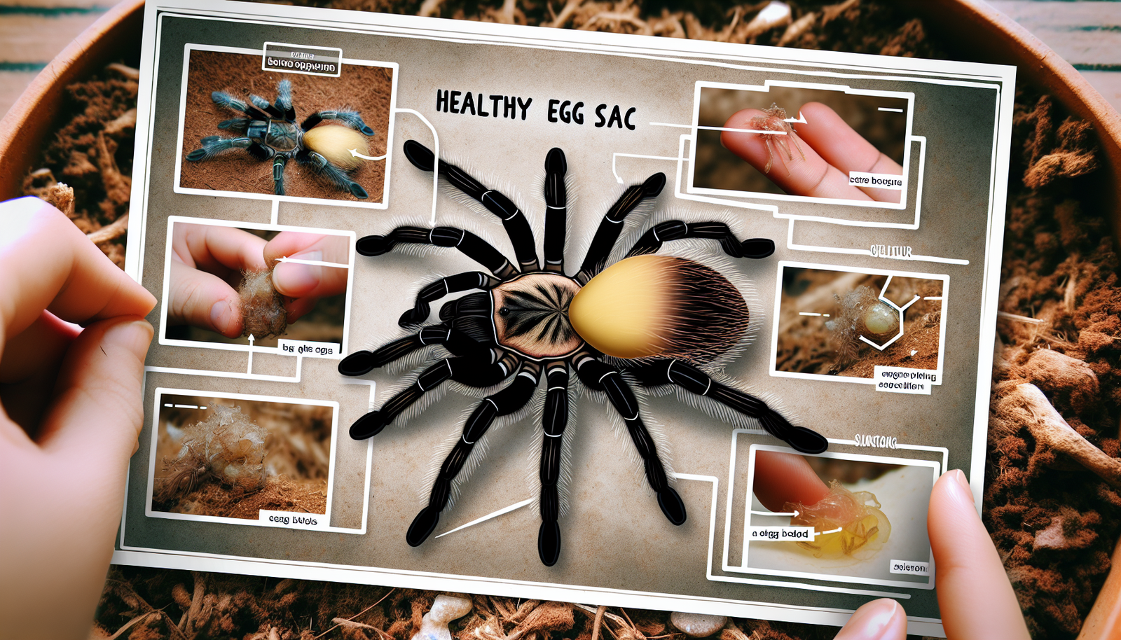 What Are The Signs Of A Healthy Tarantula Egg Sac?