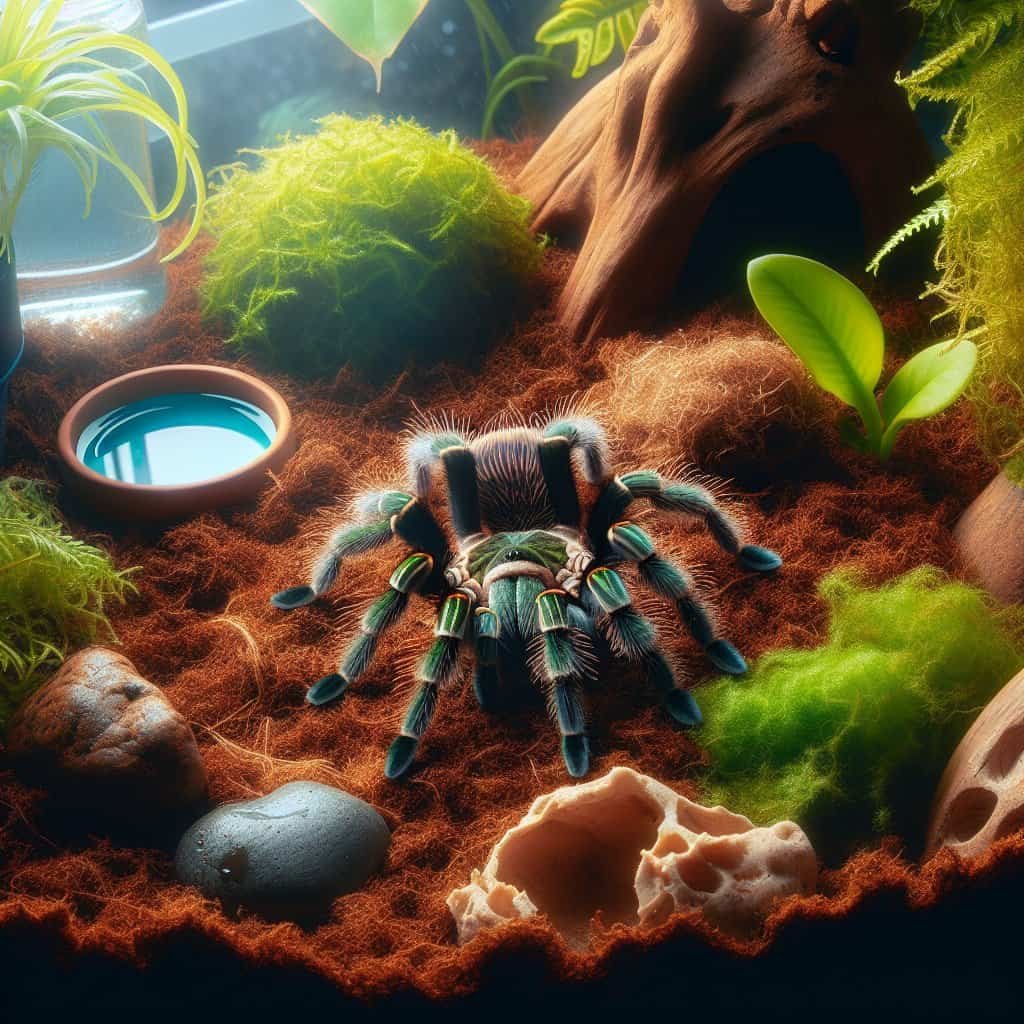 What Is The Recommended Frequency For Changing A Tarantulas Substrate In A Bioactive Setup?