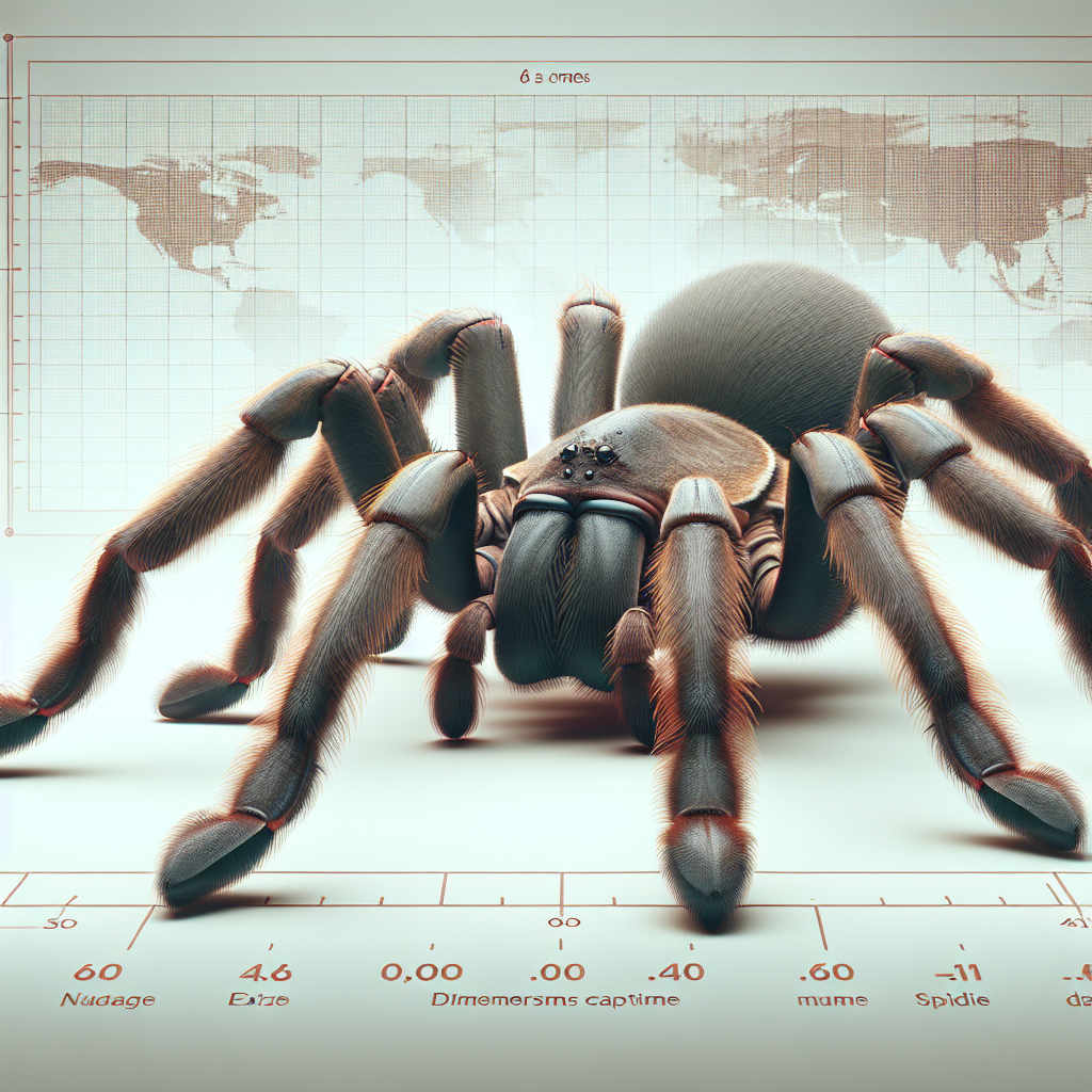 What Is The Size Range Of The Giant Huntsman Spider, And How Is It Cared For In Captivity?
