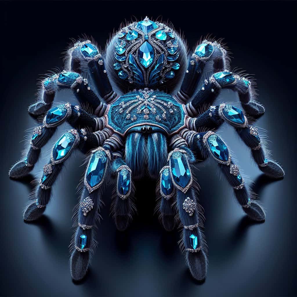 What Unique Behaviors Are Exhibited By The Gooty Sapphire Ornamental Tarantula?