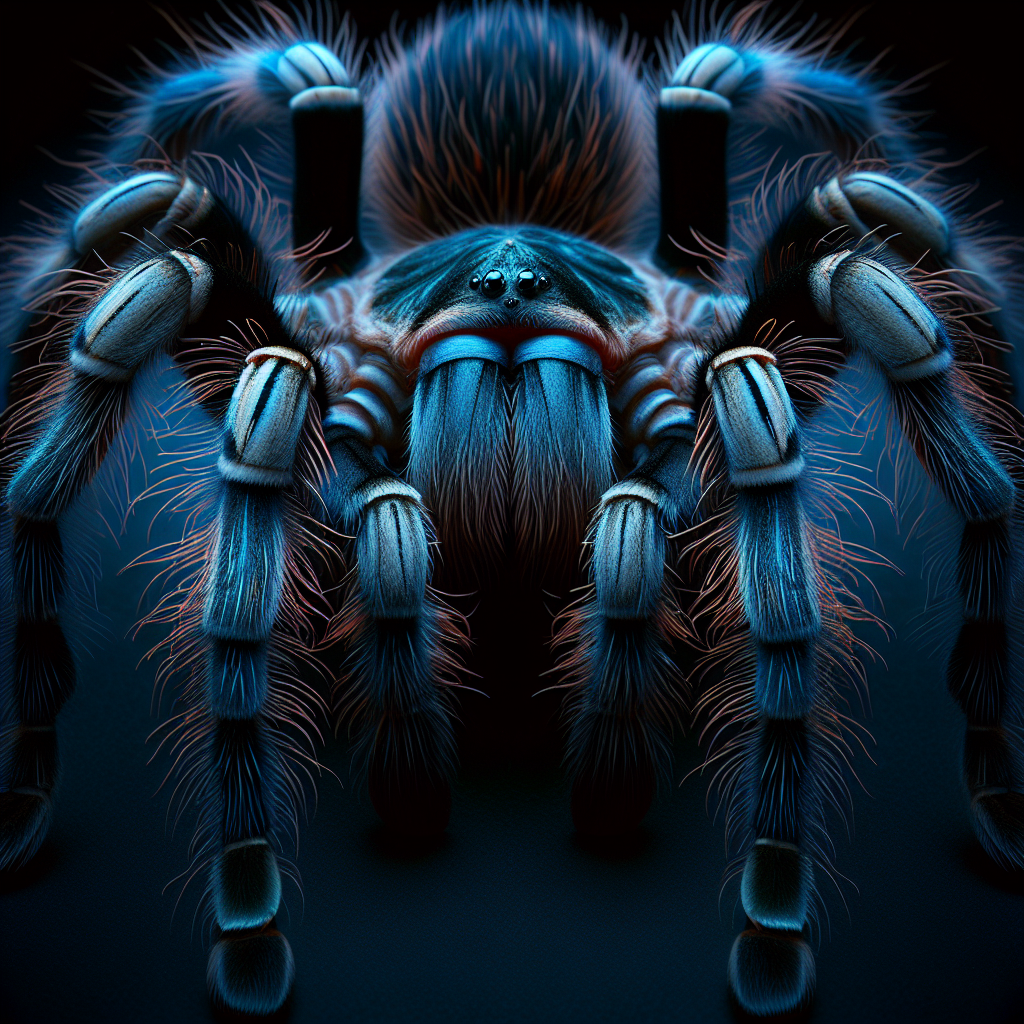 What Unique Behaviors Are Exhibited By The Gooty Sapphire Ornamental Tarantula?