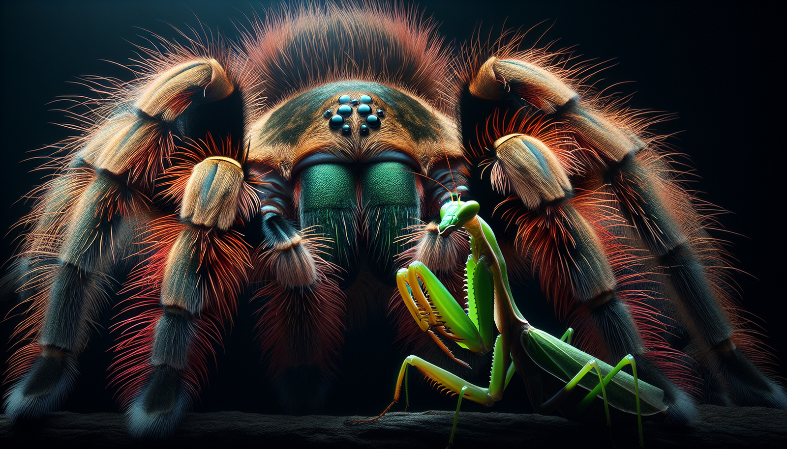 Can Tarantulas Be Preyed Upon By Large Arthropods Like Mantises?