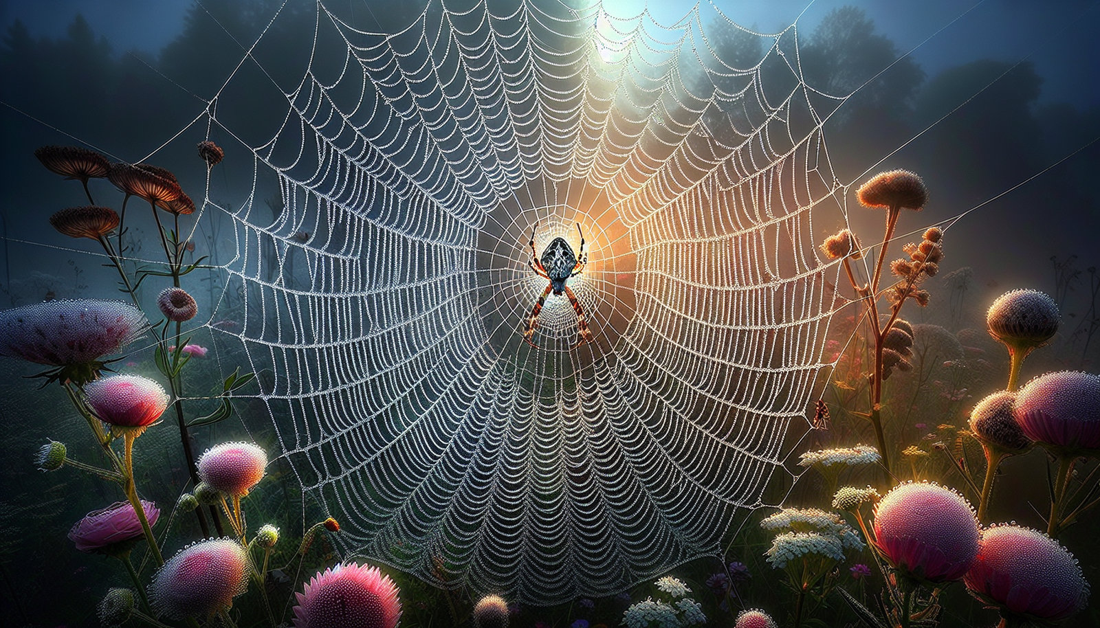 Can You Discuss The Intriguing Features Of The Delicate Garden Orb-weaving Spider?