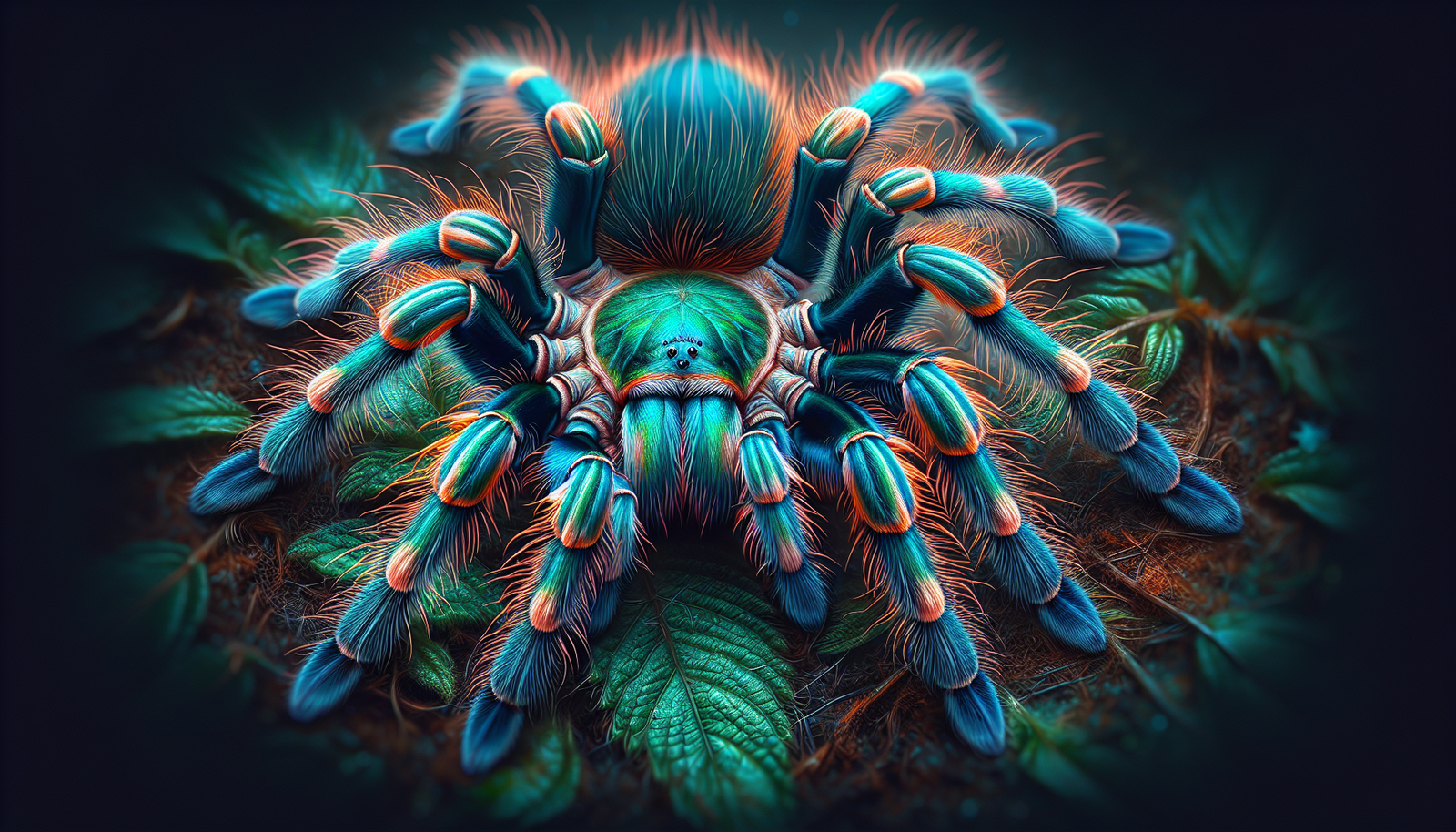 Can You Provide Insights Into The Care Of The Visually Striking Green Bottle Blue Tarantula?