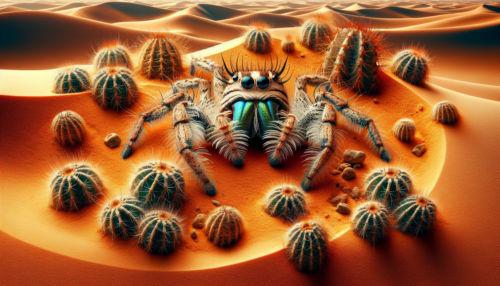 Can You Recommend Some Desert-dwelling Jumping Spider Species That Are Suitable For Captivity?
