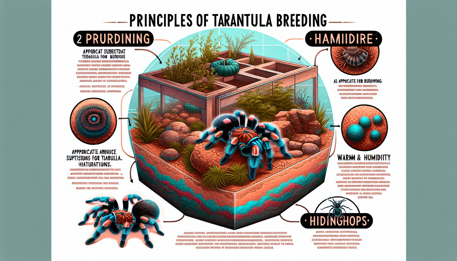 How Do I Create A Naturalistic Habitat For Breeding Tarantulas?