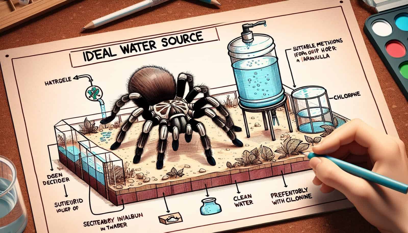 How Do I Provide A Proper Water Source For My Tarantula?