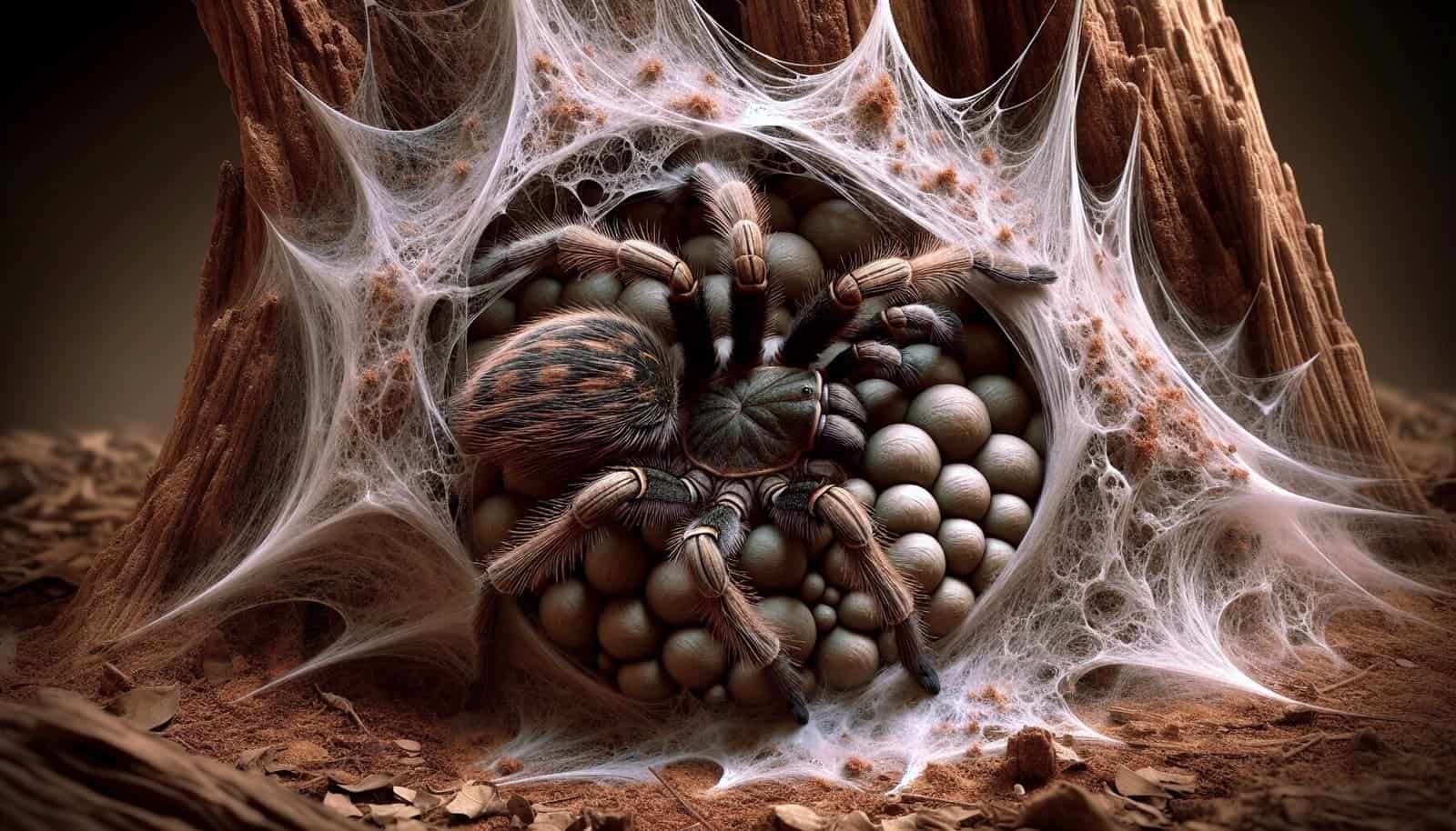 How Do Tarantulas Protect Their Eggs And Spiderlings From Potential Threats?