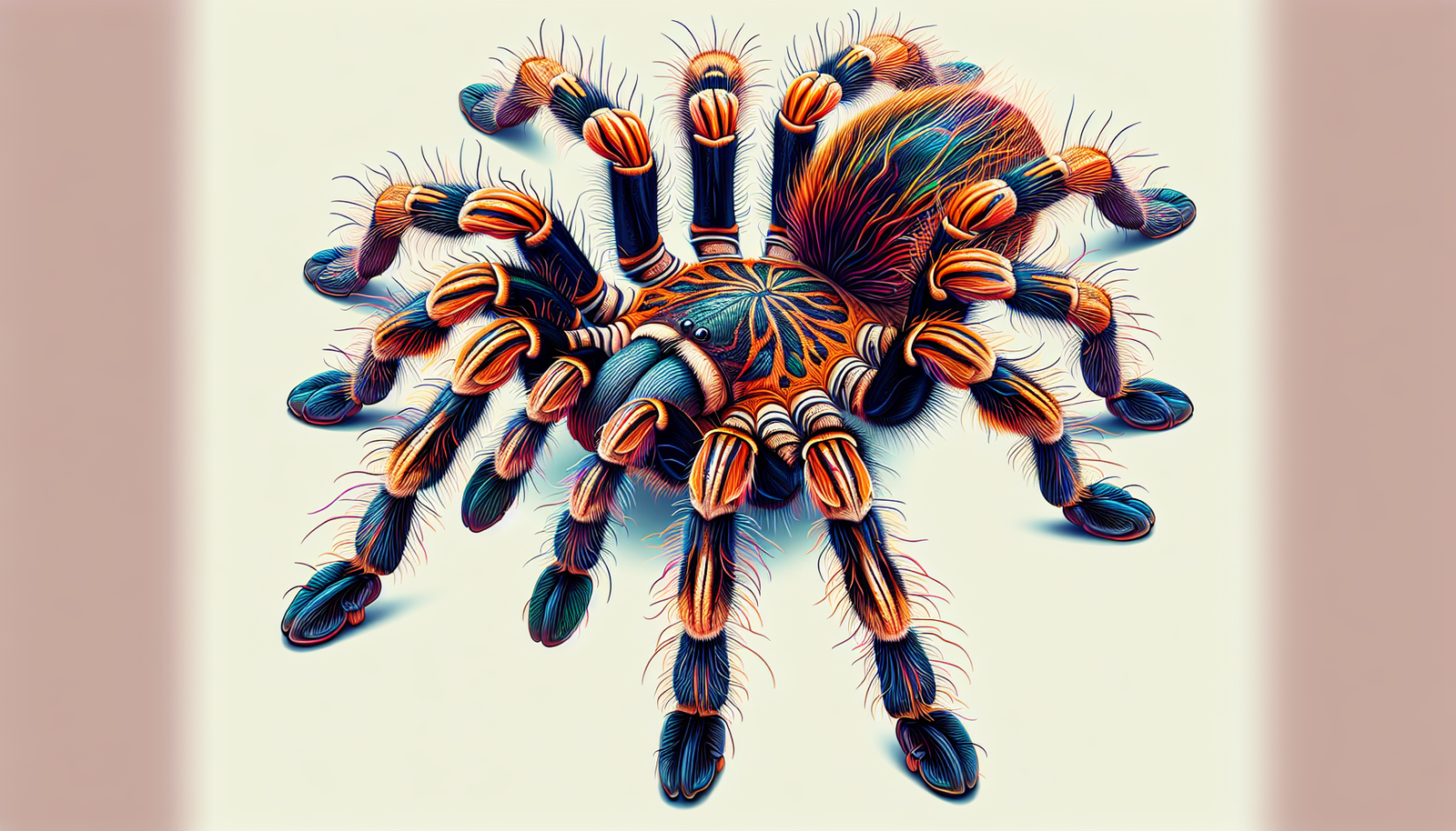What Are The Characteristics Of The Vibrant And Fast-moving Malaysian Tiger Tarantula?