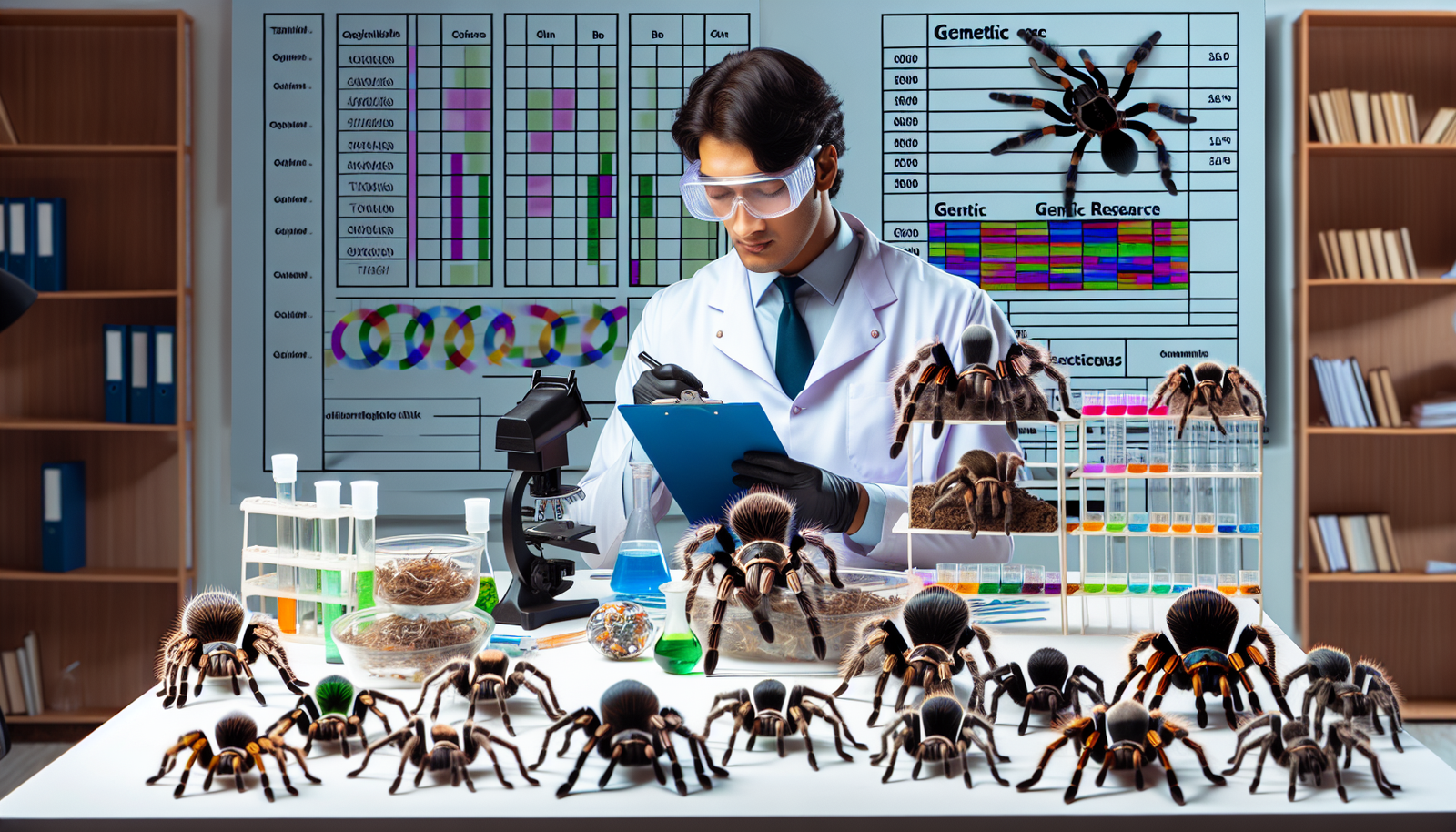 What Are The Genetic Considerations When Breeding Tarantulas?