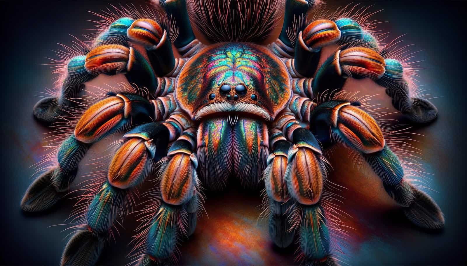 What Are The Unique Characteristics Of The Vibrant Venezuelan Sunburst Tarantula?