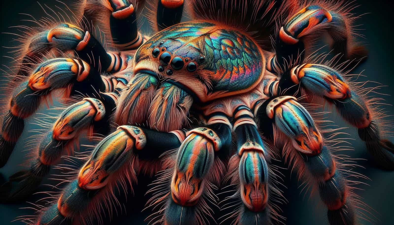 What Are The Unique Characteristics Of The Vibrant Venezuelan Sunburst Tarantula?