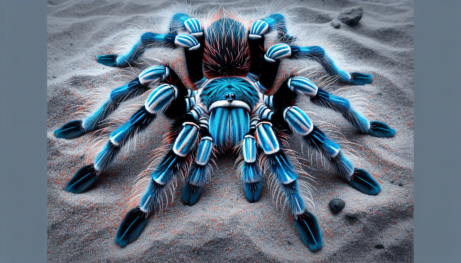 What Is The Temperament Of The Rare And Sought-after Socotra Island Blue Baboon Tarantula?