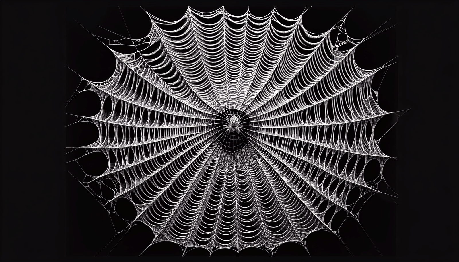 Are There Any Spider Species Known For Their Impressive Web Architecture, Aside From Orb-weavers?