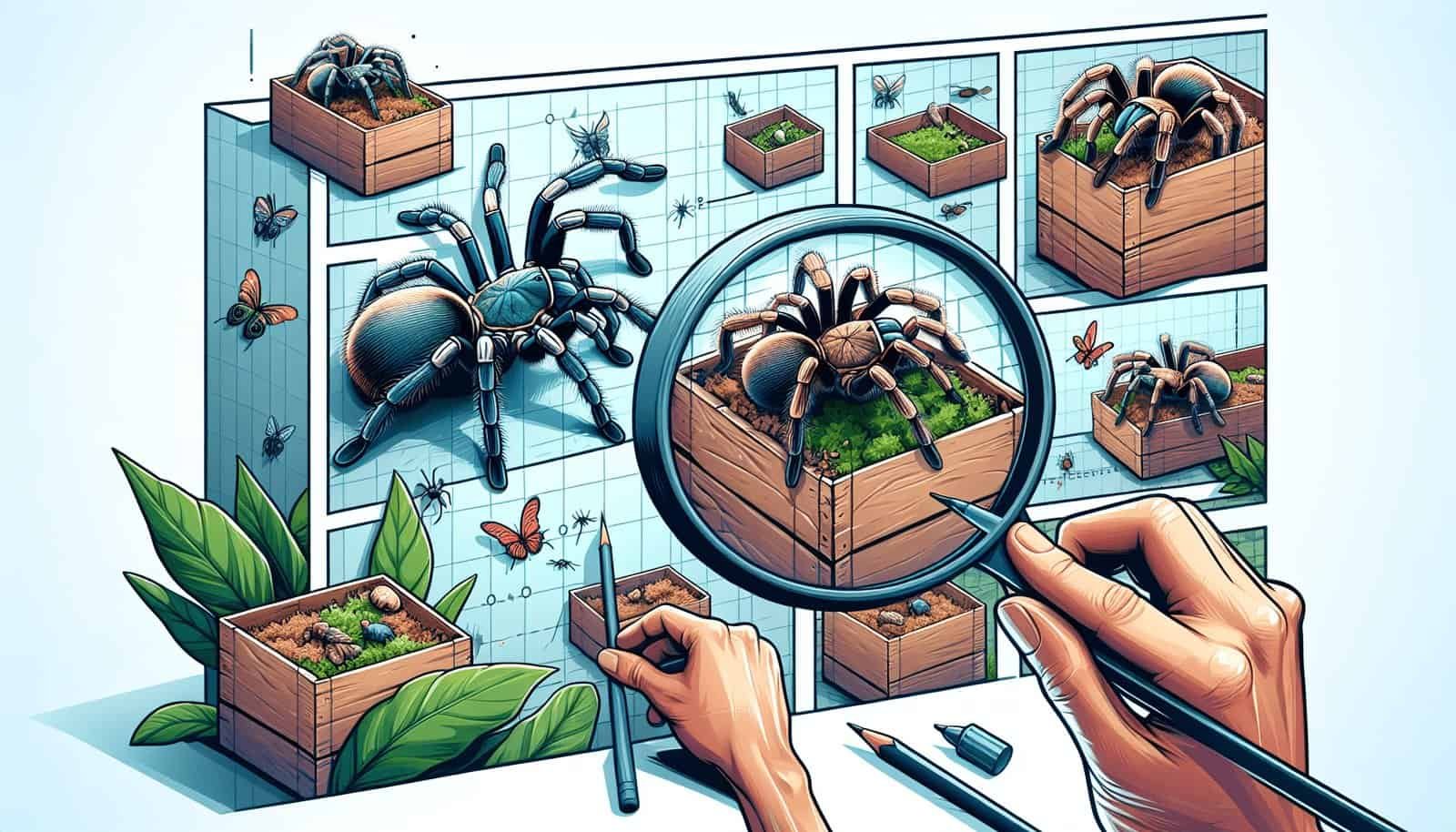 Can Tarantulas Be Kept In Enclosures With Live Insects For Added Stimulation?