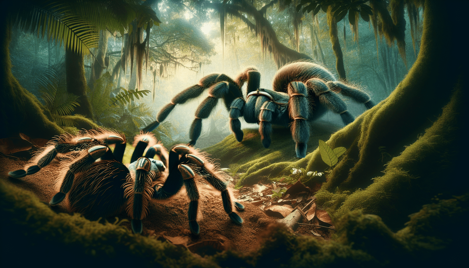 Can Tarantulas Be Threatened By Larger Predatory Spiders In Their Habitats?