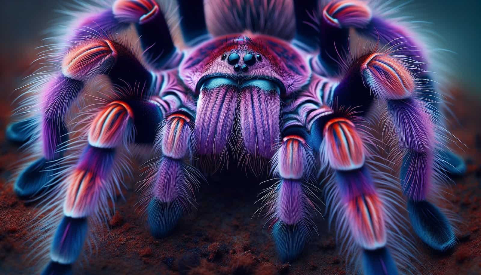 What Are The Fascinating Characteristics Of The Indian Violet Tarantula, And How Is It Best Cared For As A Pet?