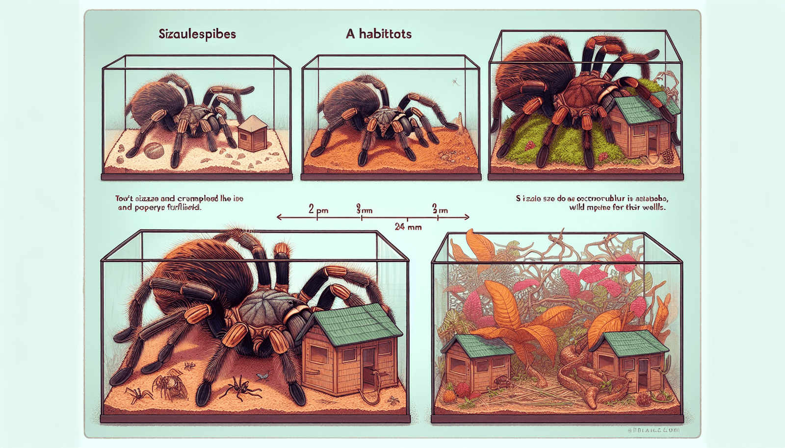 What Is The Impact Of Enclosure Size On A Tarantulas Well-being?