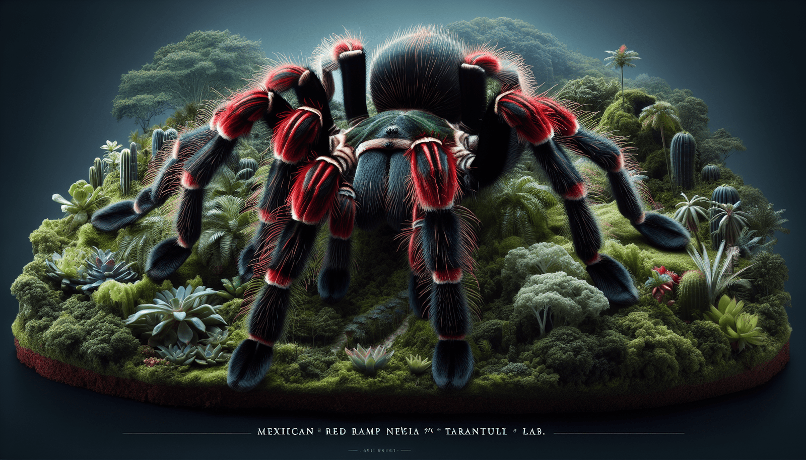 What Is The Natural Range Of The Stunning Mexican Red Rump Tarantula?