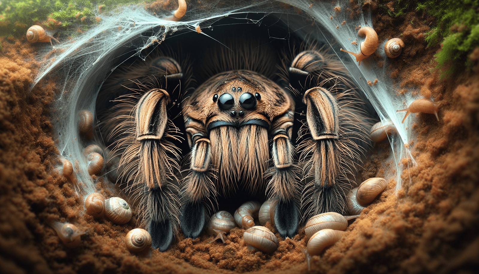 Can Tarantulas Be Affected By Predatory Terrestrial Gastropods?