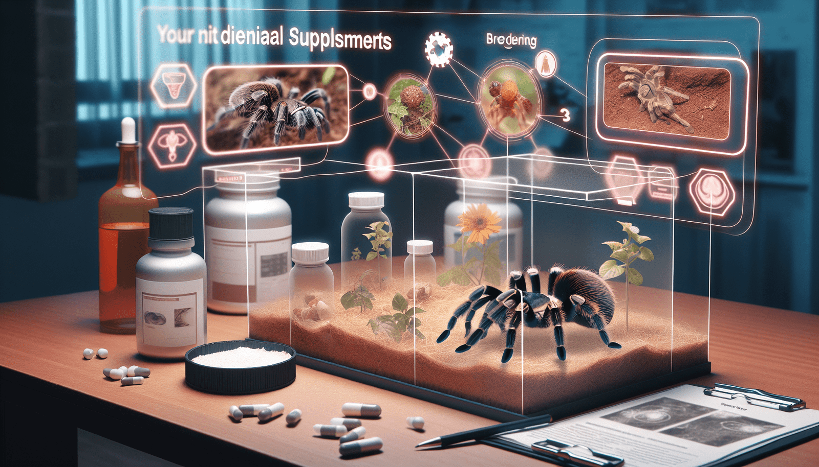 Are There Any Specific Dietary Supplements Recommended For Breeding Tarantulas?