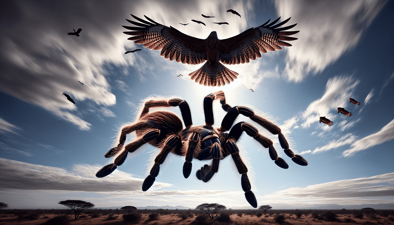Can Tarantulas Be Threatened By Predatory Avian Species During Certain Life Stages?