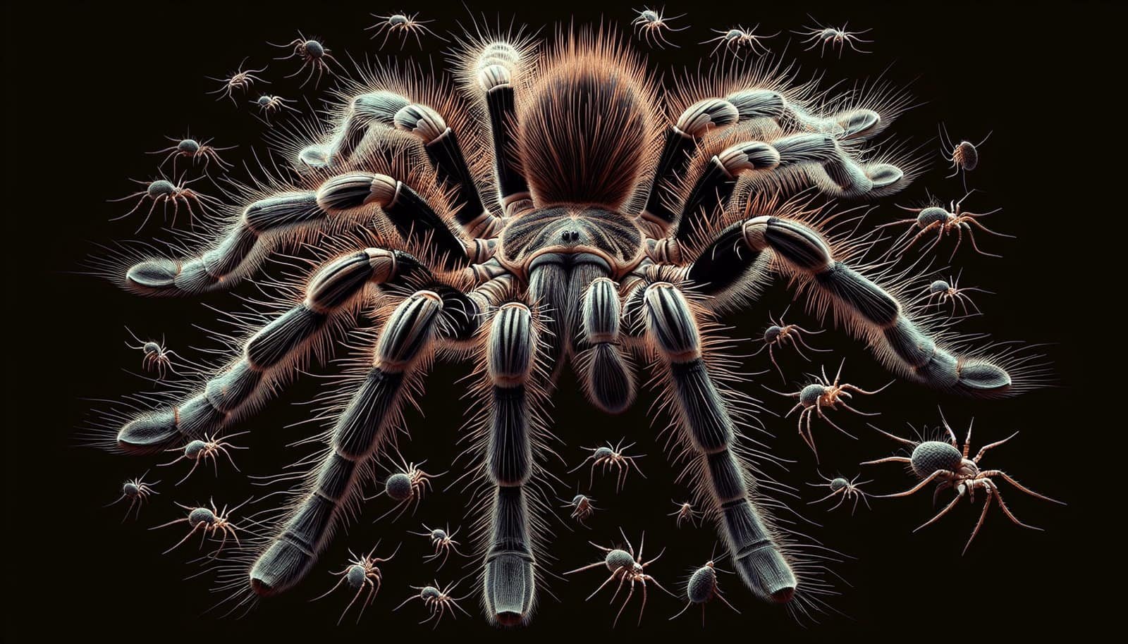 How Do Tarantulas Protect Themselves Against Threats From Parasitic Mites?