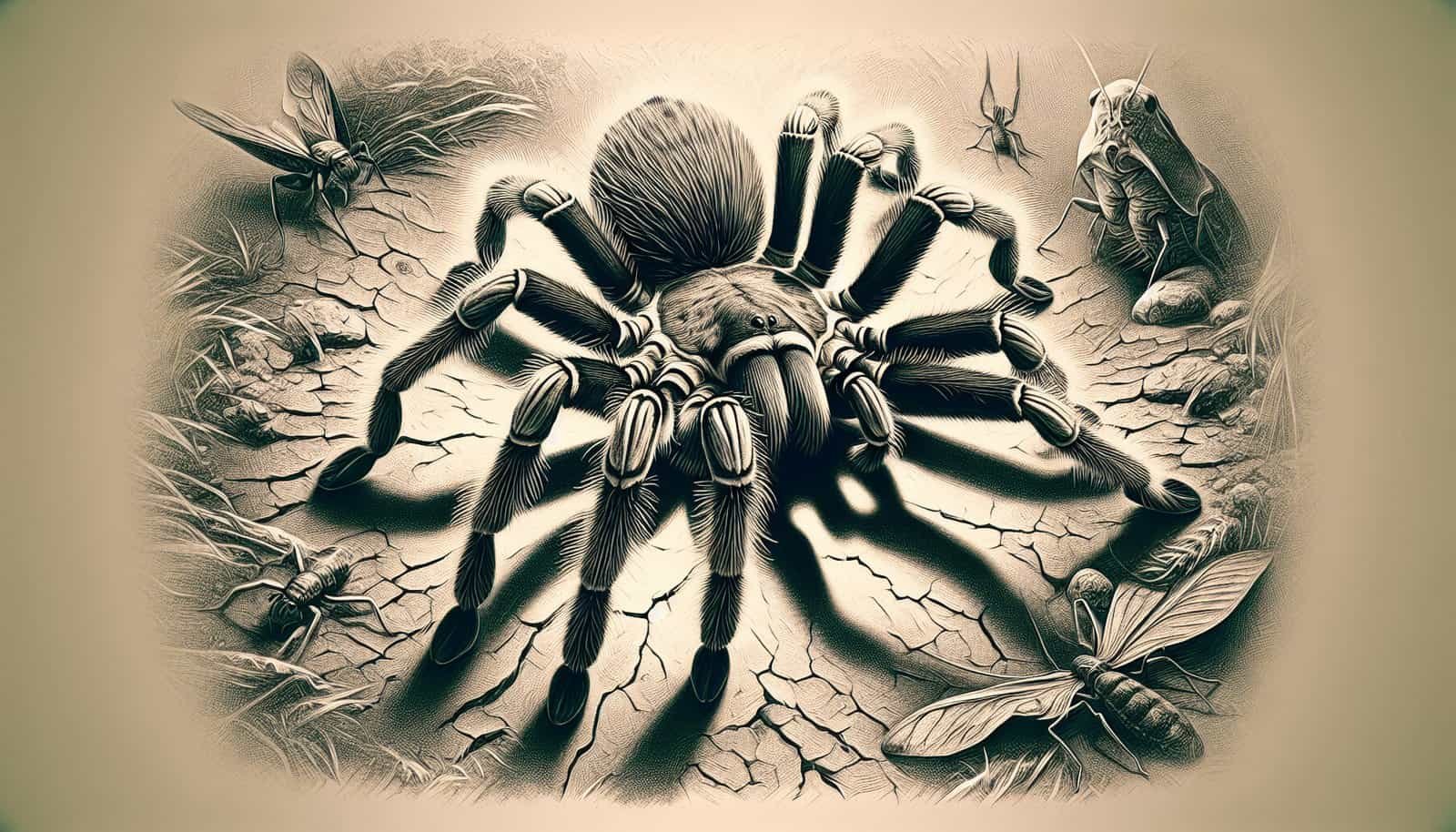 Can Tarantulas Be Affected By Threats From Larger Predatory Insects Like Mantisflies?