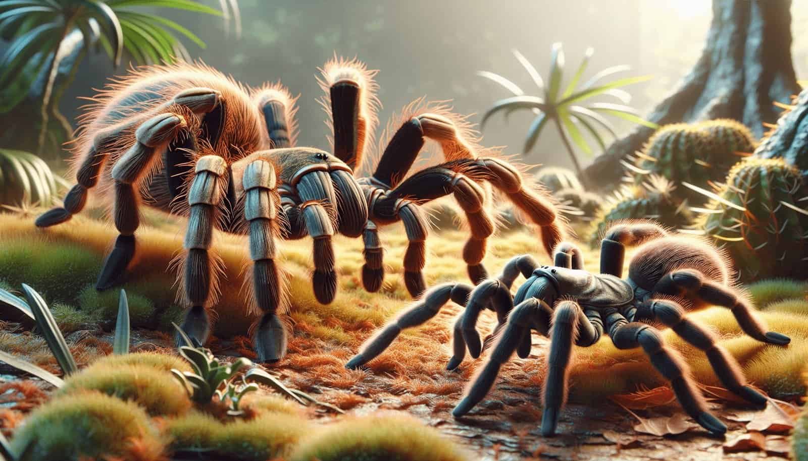 Can Tarantulas Face Threats From Larger Predatory Arachnids Like Amblypygids?