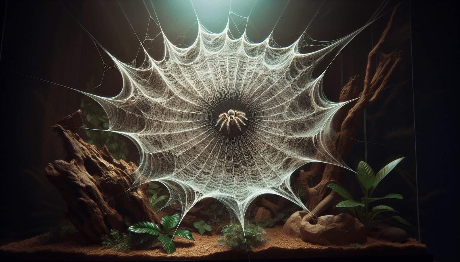 What Is The Significance Of A Tarantulas Silk In Its Enclosure?