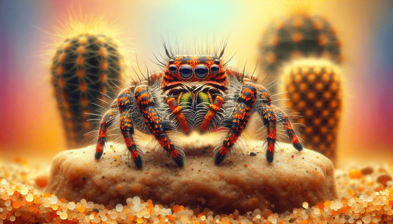 Can You Recommend Some Desert-dwelling Jumping Spider Species That Are Suitable For Captivity?