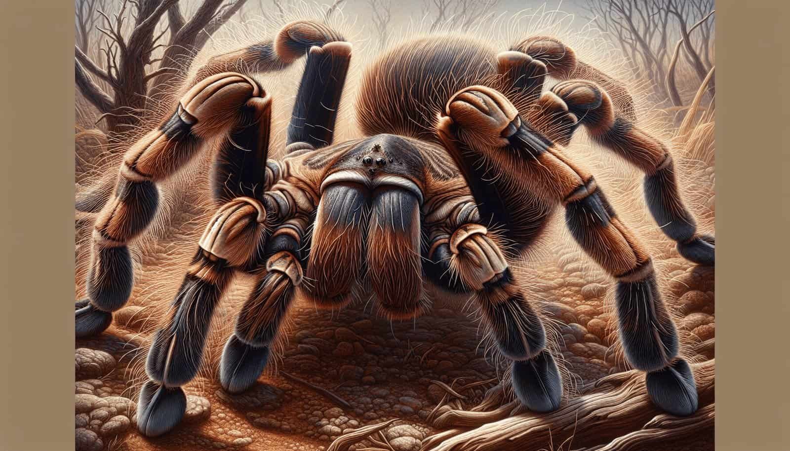 What Is The Natural Range Of The Visually Striking King Baboon Tarantula?