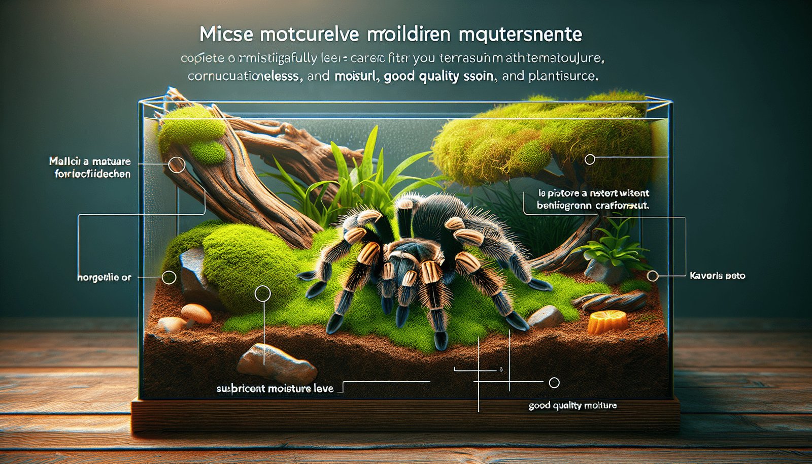 What Is The Impact Of Substrate Moisture Level On Tarantula Health?